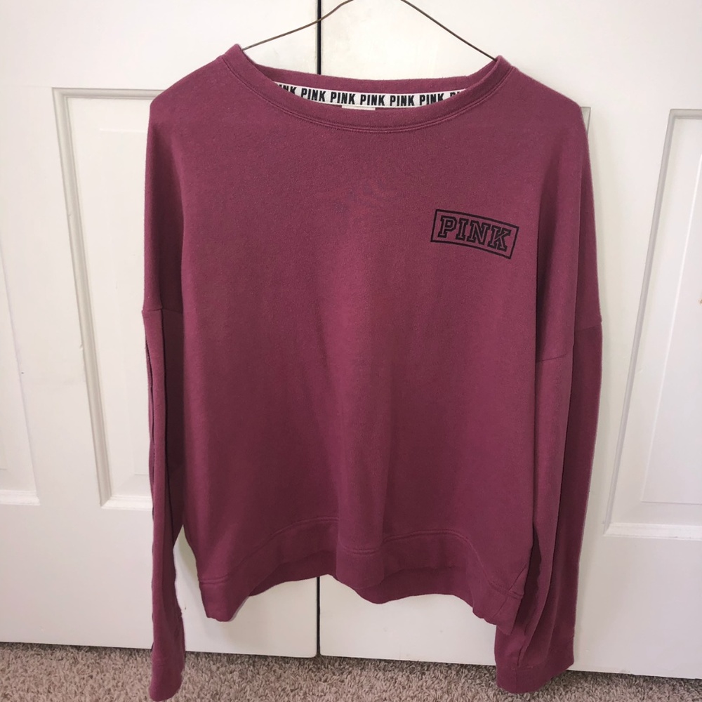 PINK crew pullover